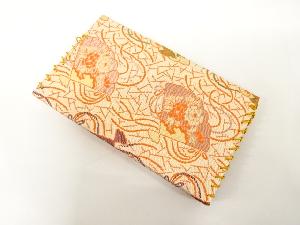 桧扇模様織り出し　帛紗挟